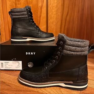 DKNY Leather Boots